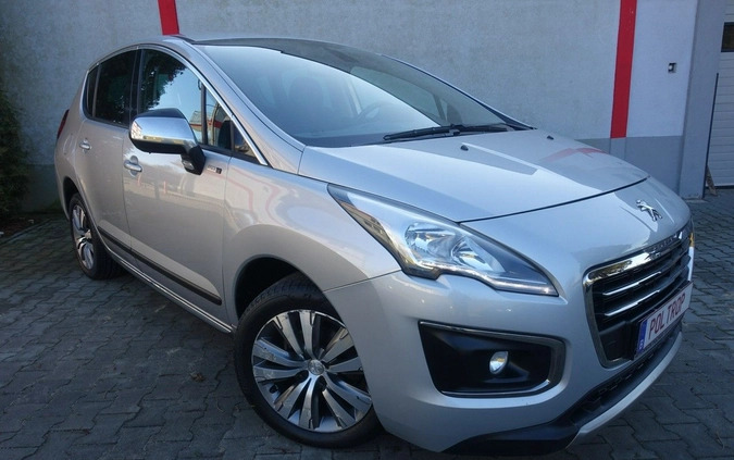 Peugeot 3008 cena 38900 przebieg: 166000, rok produkcji 2015 z Szczebrzeszyn małe 301